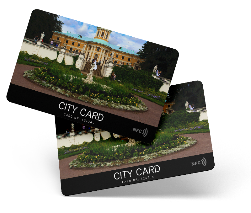 city  NFC plastic card